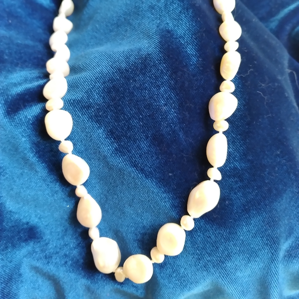 Baroque Natural Freshwater Pearl's 20"
